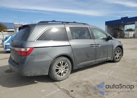 2013 Honda Odyssey Ex from USA, damaged, VIN 5FNRL5H46DB503834